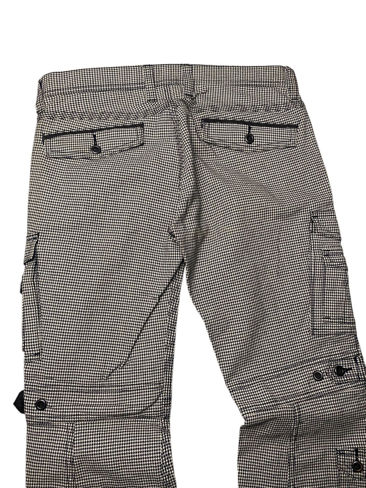 If Six Was Nine 2000's Hideaways Nicole Cargo Tuxedo Pinstripe Pants Size US 30 / EU 46 - 8 Thumbnail