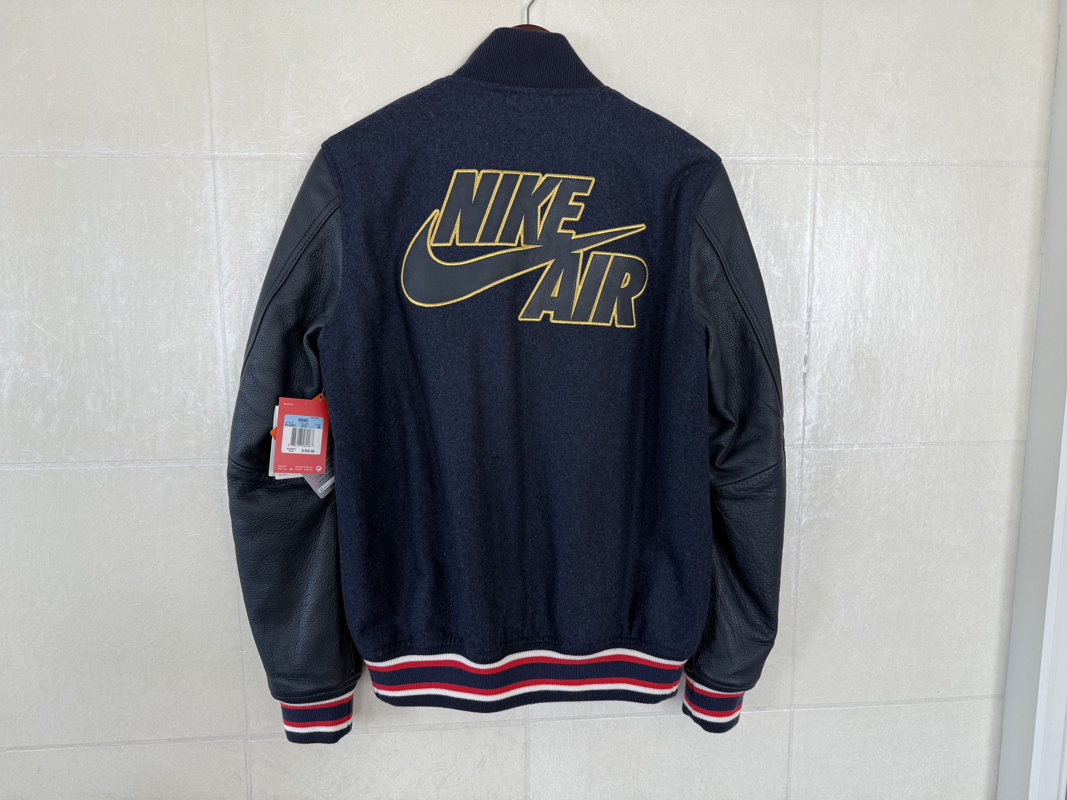 Nike Nike Team USA 1994 Olympic Basketball Leather Varsity Jacket Size US M / EU 48-50 / 2 - 2 Thumbnail