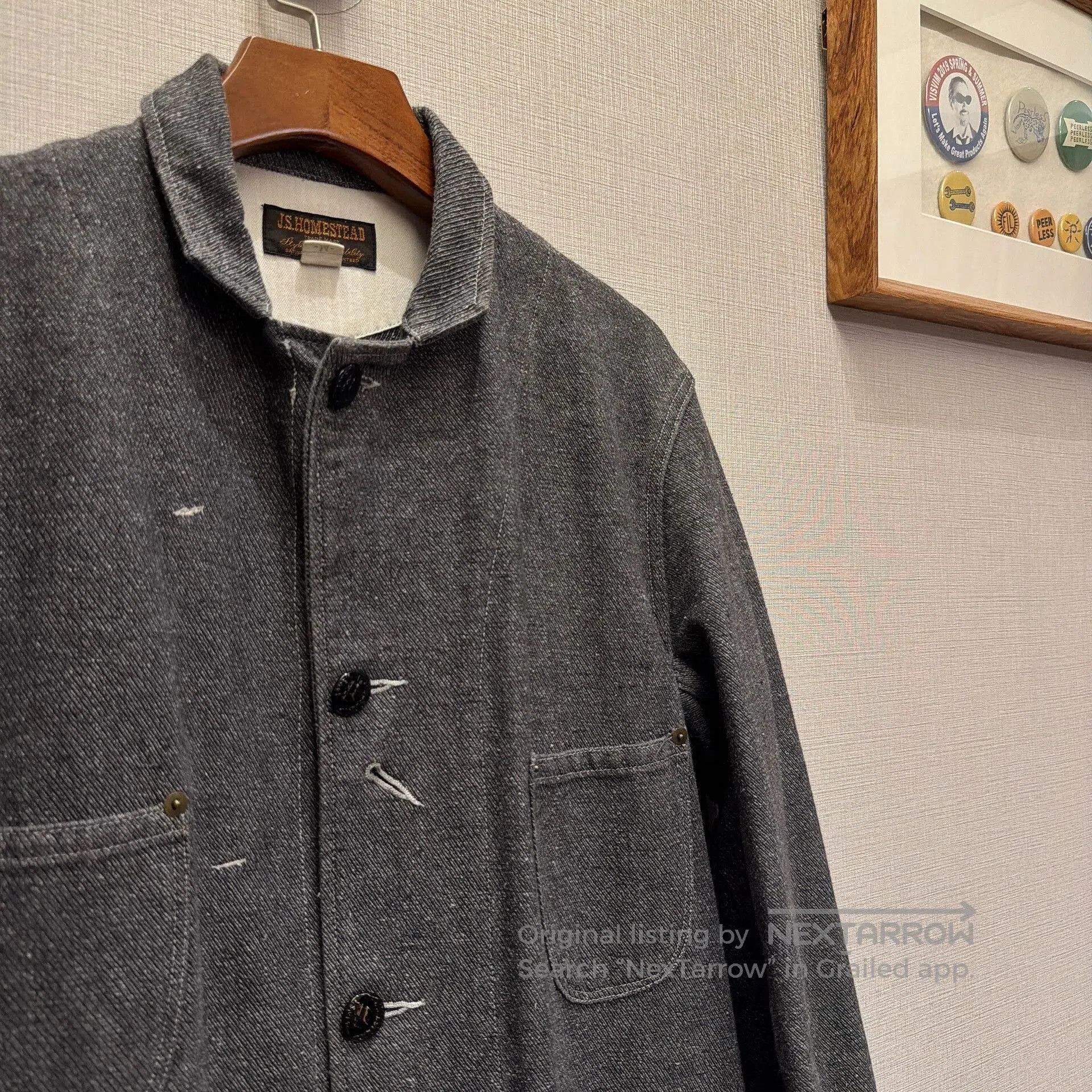 J.S. Homestead Vintage Gentleman Work Jacket. Size US M / EU 48-50 / 2 - 2 Thumbnail