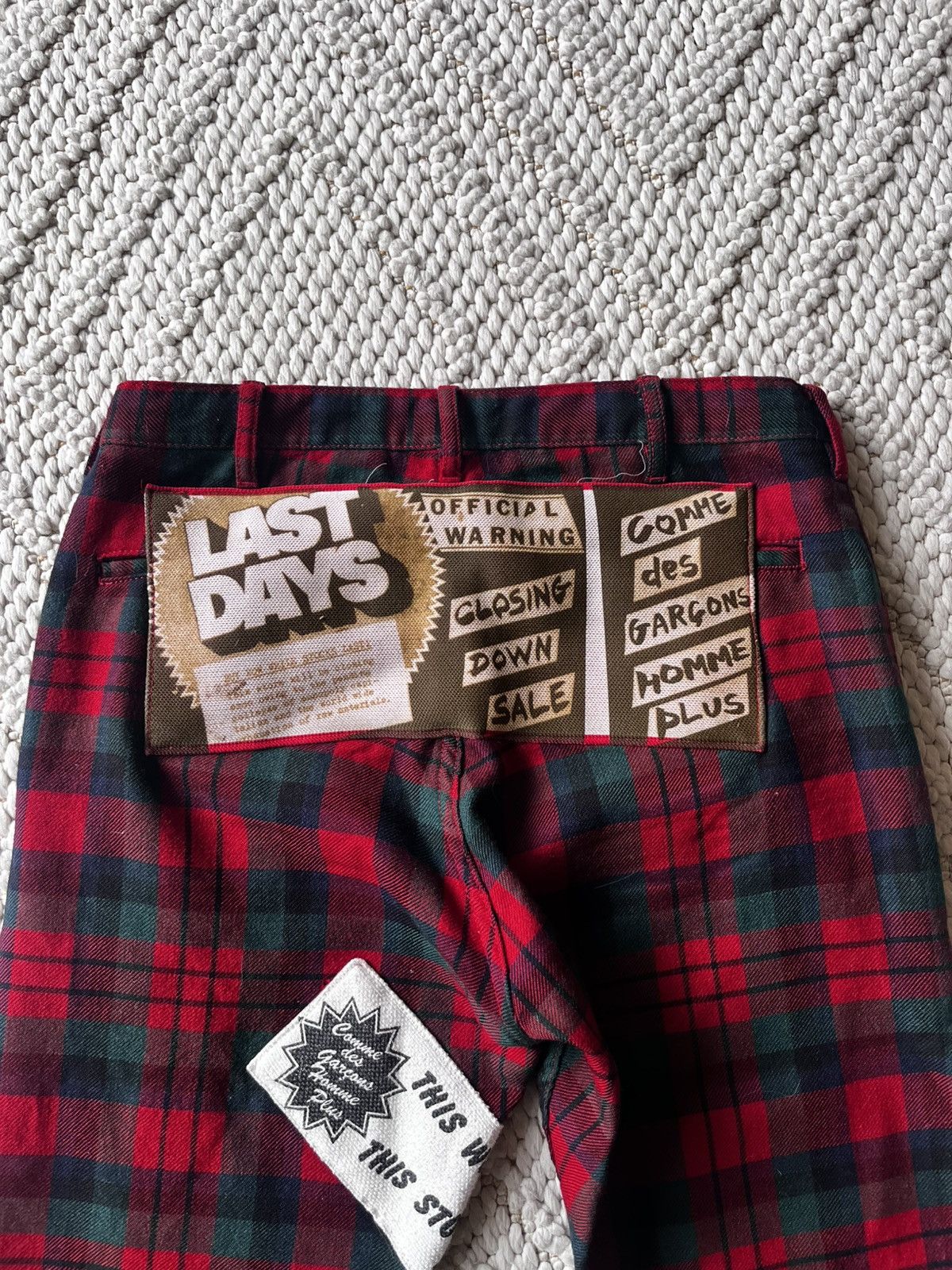 Comme des Garcons Homme Plus Comme Des Garçons Homme Plus AW08 time for magic patch pants Size US 30 / EU 46 - 4 Thumbnail