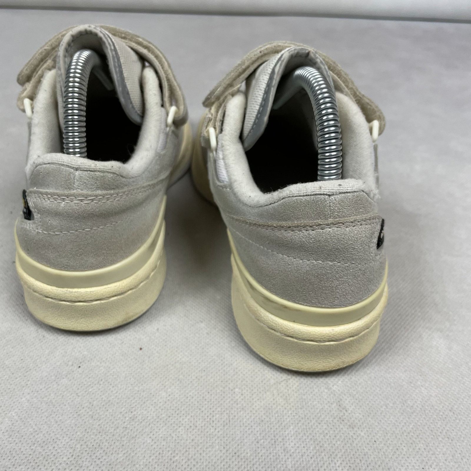 Adidas Adidas Forum Low Mens Off White Silver Metallic Sneakers 5.5 Size US 5.5 / EU 38 - 10 Thumbnail