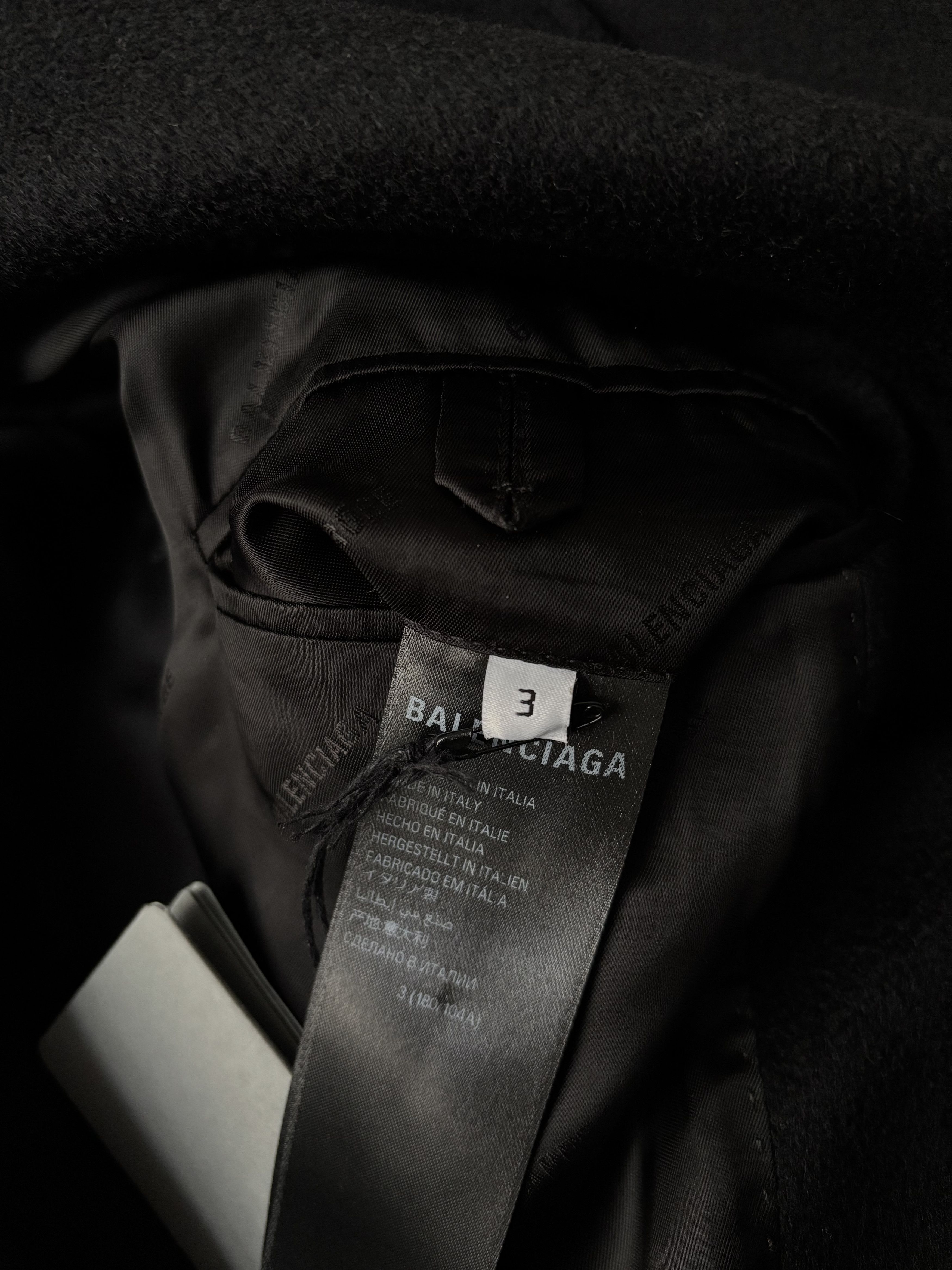 Balenciaga Balenciaga hooded cashmere coat Size US L / EU 52-54 / 3 - 6 Thumbnail