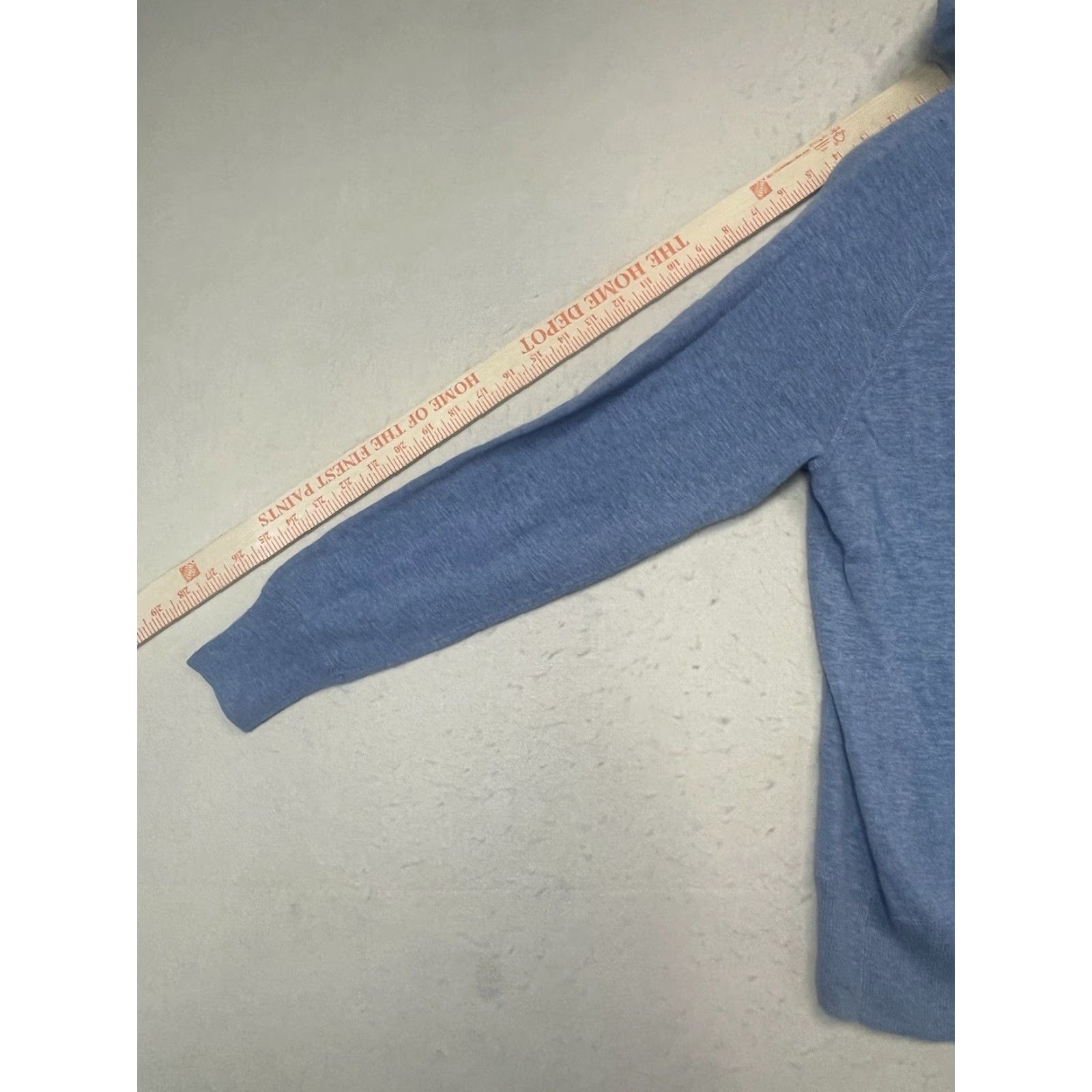 J.Crew J.CREW Hoodie Men Medium Pullover Gray Blue Pockets Casual Comfort Size M / US 6-8 / IT 42-44 - 5 Thumbnail