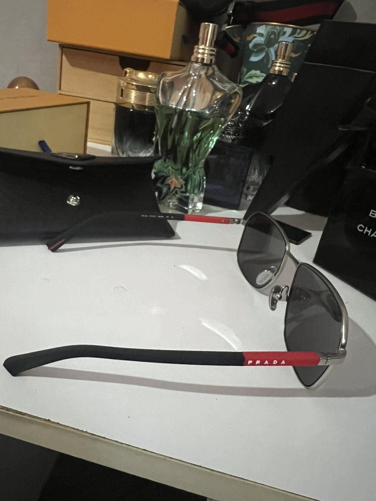 Prada Prada linea rossa sunglasses for men Size ONE SIZE - 5 Thumbnail