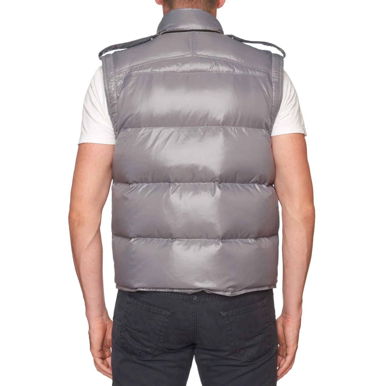 Dior DIOR HOMME Gray Goose Down Vest EU 52 US L 8H 2008 Size US L / EU 52-54 / 3 - 3 Thumbnail