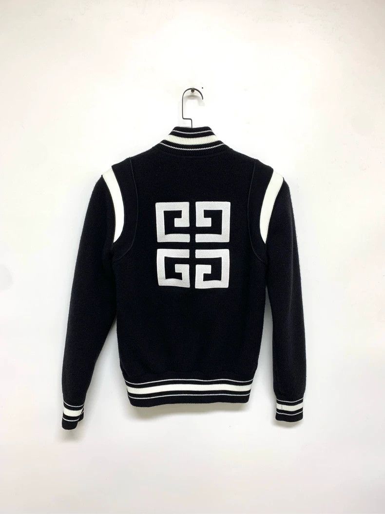 Givenchy Givenchy Classic Back Logo Baseball Jacket 2506-Nextarrow Size US XS / EU 42 / 0 - 2 Thumbnail
