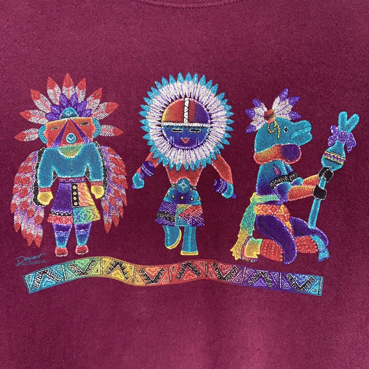 Dezert × Vintage Vintage 90s Desert Sweatshirt Crewneck Size US L / EU 52-54 / 3 - 3 Thumbnail