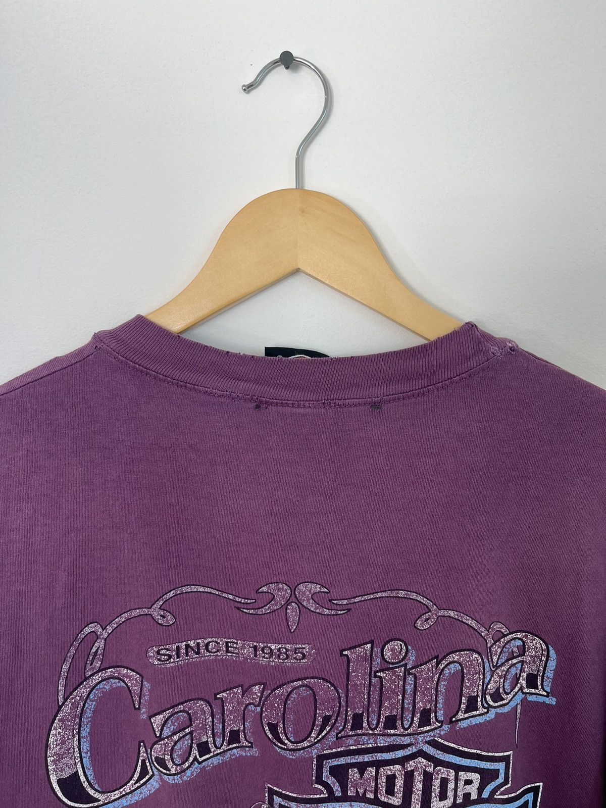 Harley Davidson Sun Faded Thrashed Harley Davidson Vintage Tee Size US XXL / EU 58 / 5 - 6 Thumbnail