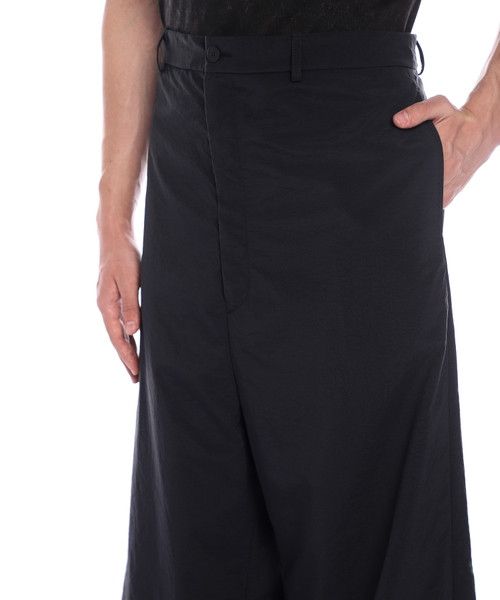 Balenciaga o1s1wg110326 Large Fit Pants in Black Size US 30 / EU 46 - 5 Thumbnail