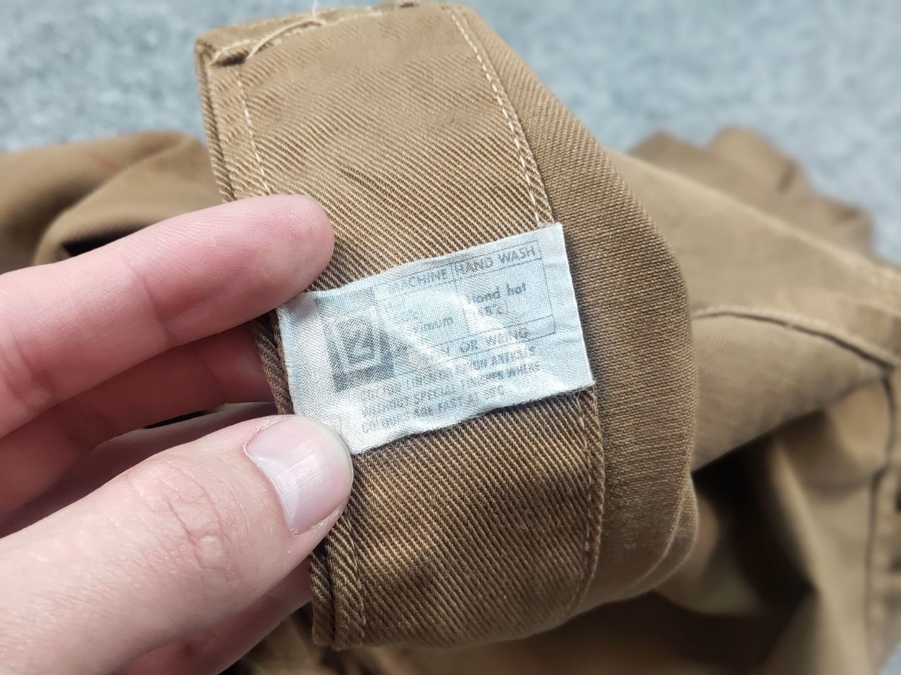 Vintage Skyways Sanforized British 60's drill work Distressed Jacket Size US M / EU 48-50 / 2 - 22 Thumbnail