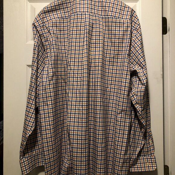 Jos. A. Bank Jos.a.bank men's cotton casual shirt size: 2XT Size US XXL / EU 58 / 5 - 4 Thumbnail