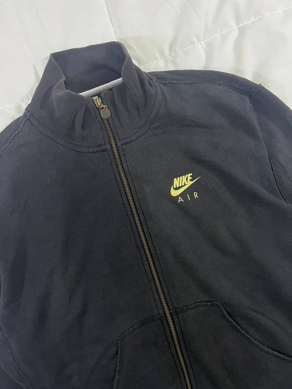 Nike × Vintage Vintage Y2K Nike Air Zipper Sweater Size US L / EU 52-54 / 3 - 3 Thumbnail