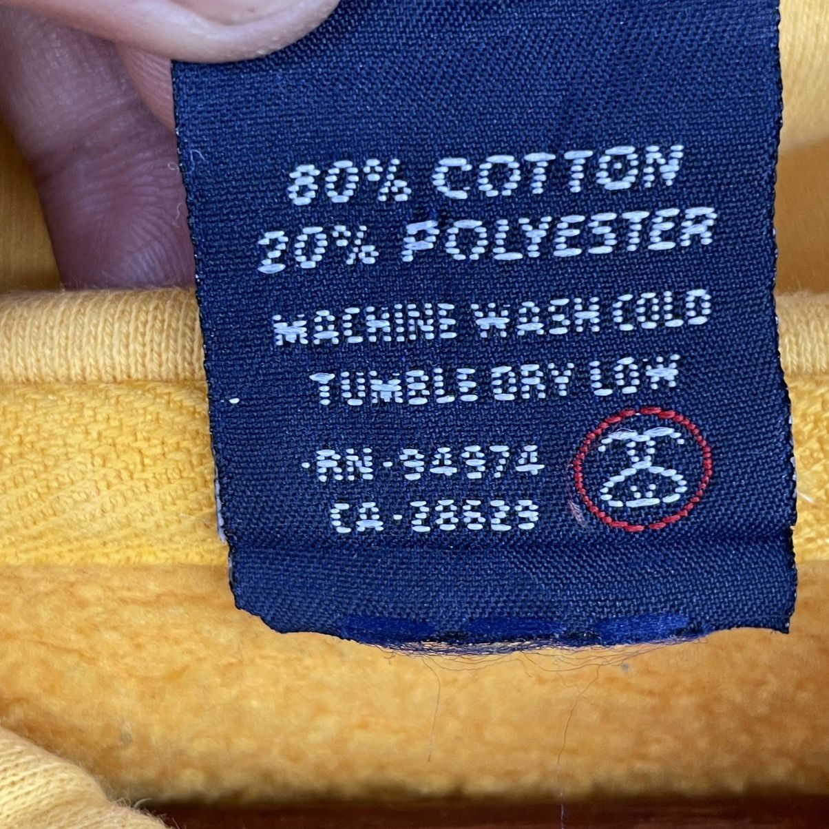 Stussy × Vintage Vintage 90s Stussy Made in Usa Hoodie Size US XL / EU 56 / 4 - 5 Thumbnail