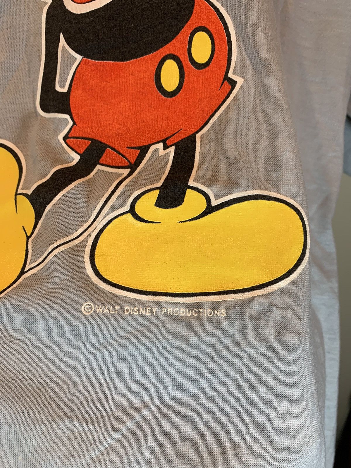 Disney × Mickey Mouse × Vintage RARE* Vintage 70’s Mickey Mouse Disney Atlanta Georgia Shirt Size US L / EU 52-54 / 3 - 3 Thumbnail