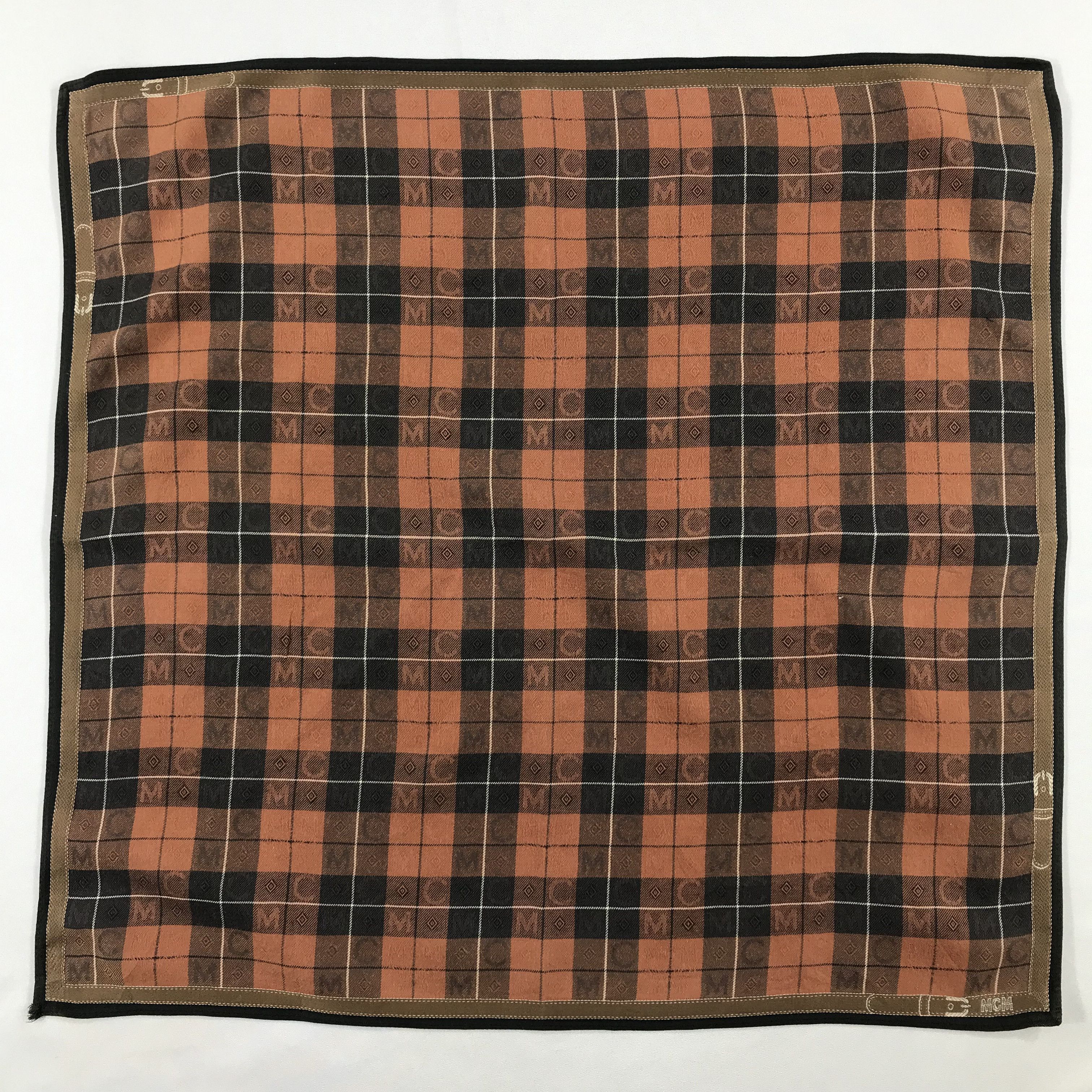 MCM × Vintage MCM Bandana / Handkerchief / Neckerchief - S2516 Size ONE SIZE - 1 Thumbnail