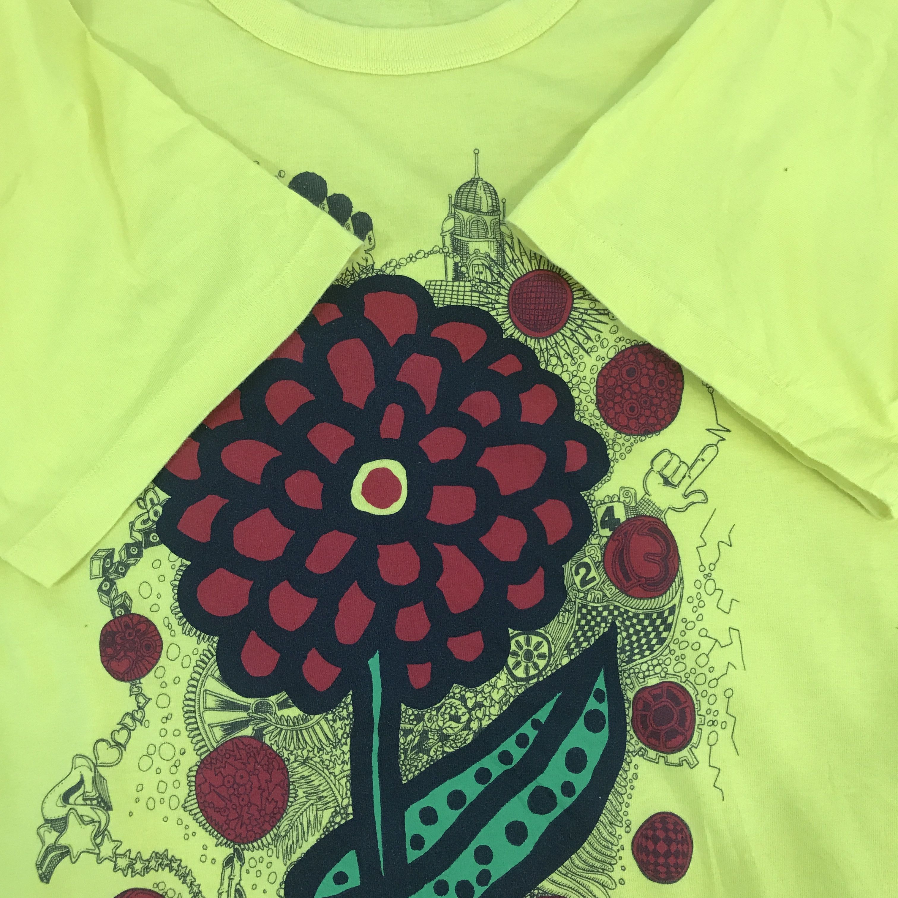 Japanese Brand × Vintage yayoi kusama x satoshi ohno T-shirt Size US L / EU 52-54 / 3 - 5 Thumbnail
