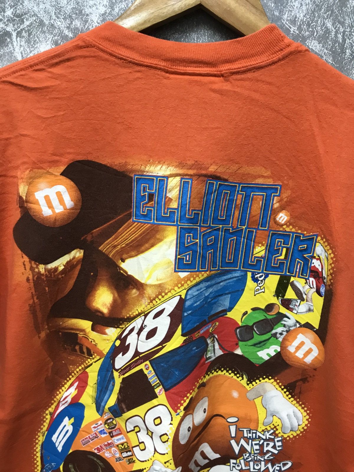 NASCAR Vintage Nascar M&M Elliott Sadler Tee Size US L / EU 52-54 / 3 - 4 Thumbnail