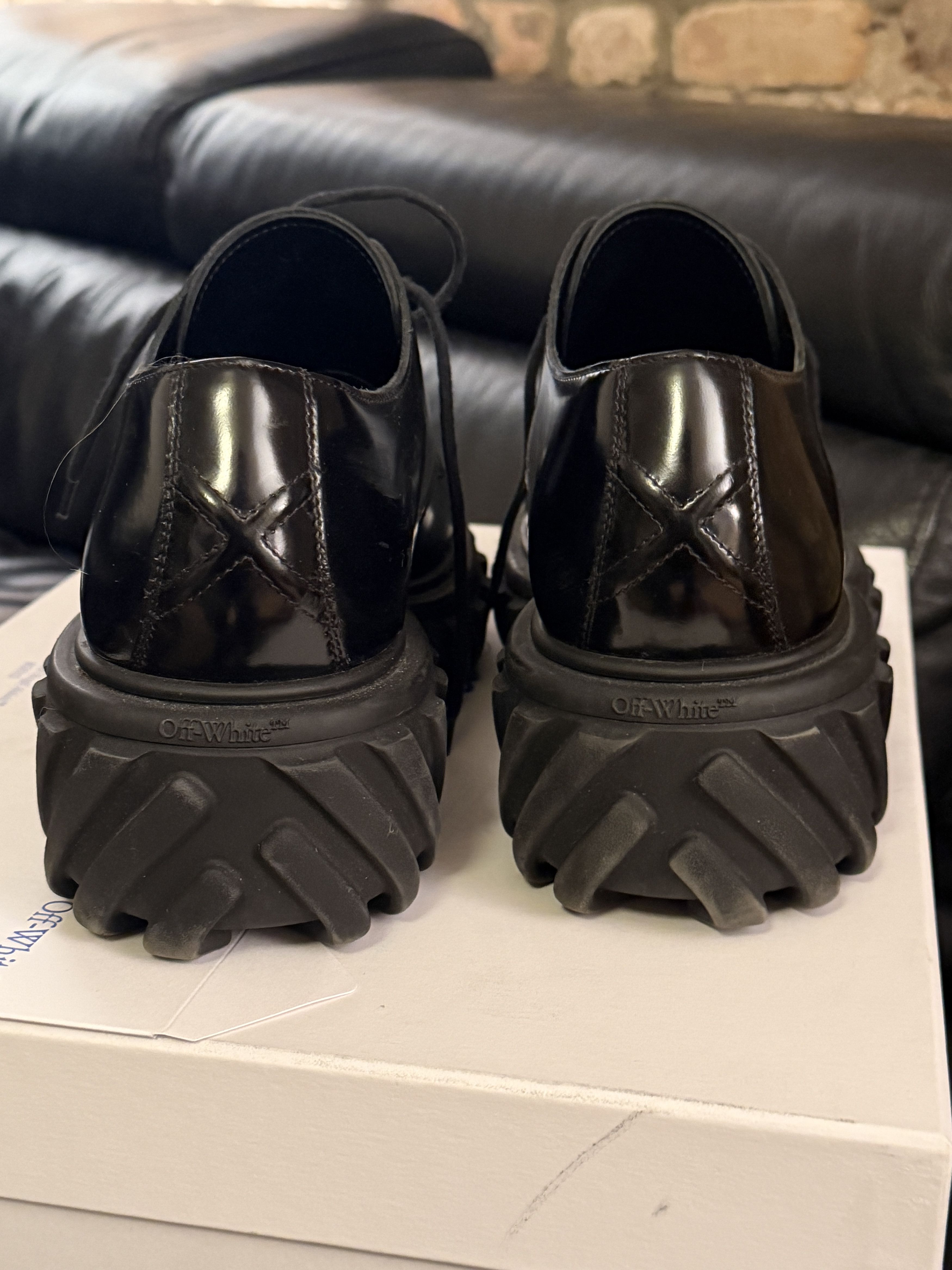 Off-White Off-White Exploration Derby Patent Leather Size US 11.5 / EU 44-45 - 7 Thumbnail