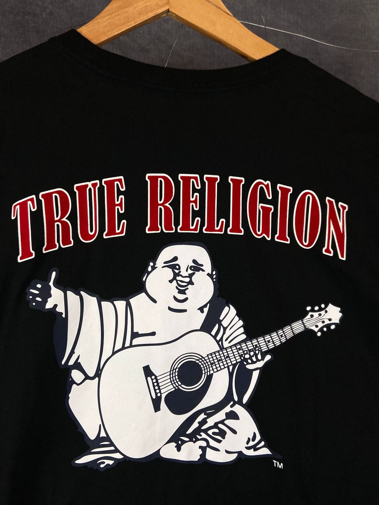 True Religion True Religion Buddha black graphic tee L Size US L / EU 52-54 / 3 - 2 Thumbnail