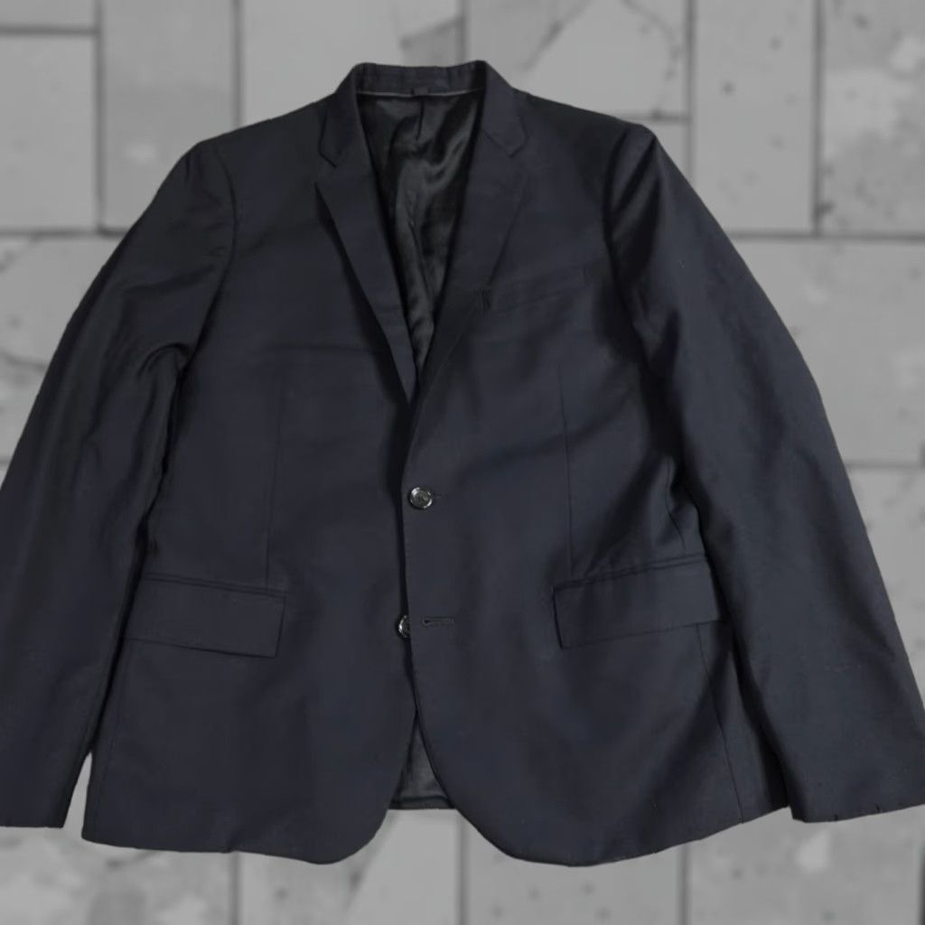 J.Crew J.CREW Jacket 40R Blue Ludlow Loro Piana Sport Coat Notch Lapel Two-Button Single-Breasted Wool Regular Men Style: Tuxedo Vintage: No Size 40R - 1 Thumbnail