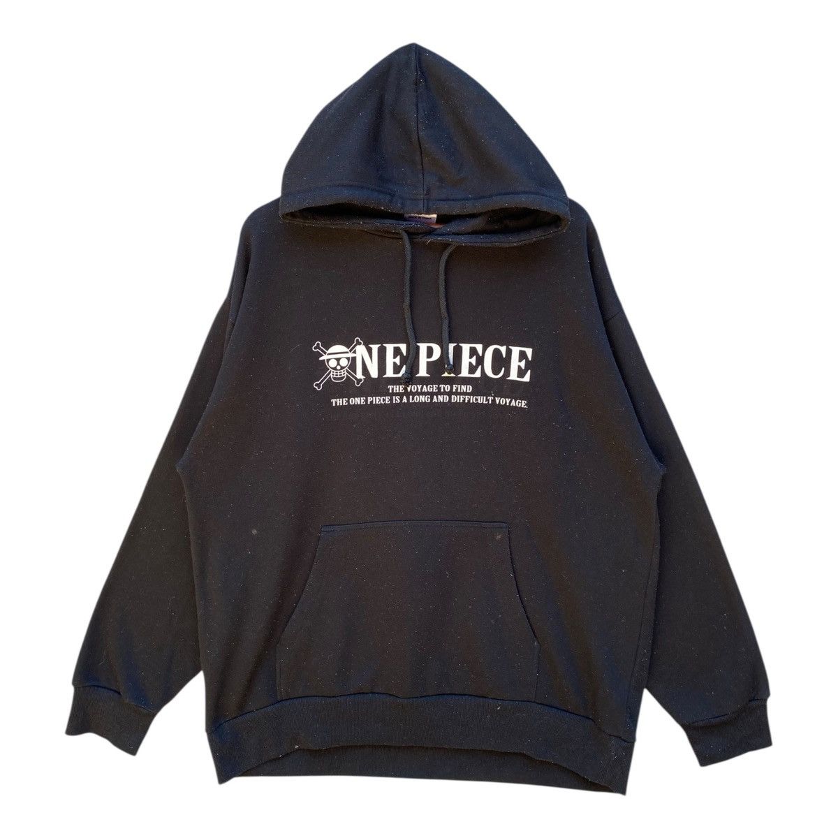 Anime × One Piece One Piece Hoodie Big Logo Spellout Pullover Jumper Size US L / EU 52-54 / 3 - 1 Thumbnail