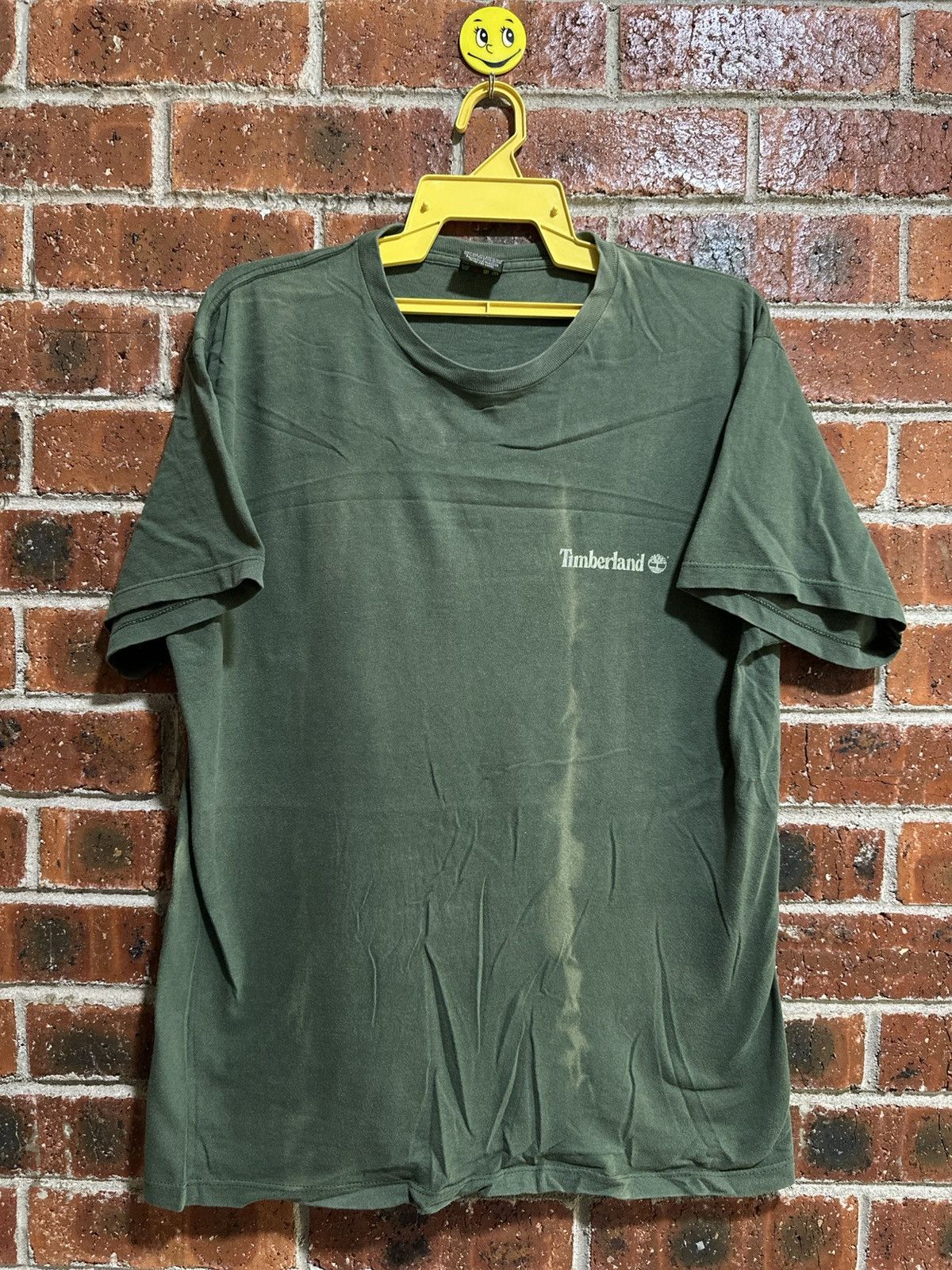 Timberland Thrashed Vintage Timberland Logo Sun Faded Tee Size US L / EU 52-54 / 3 - 2 Thumbnail