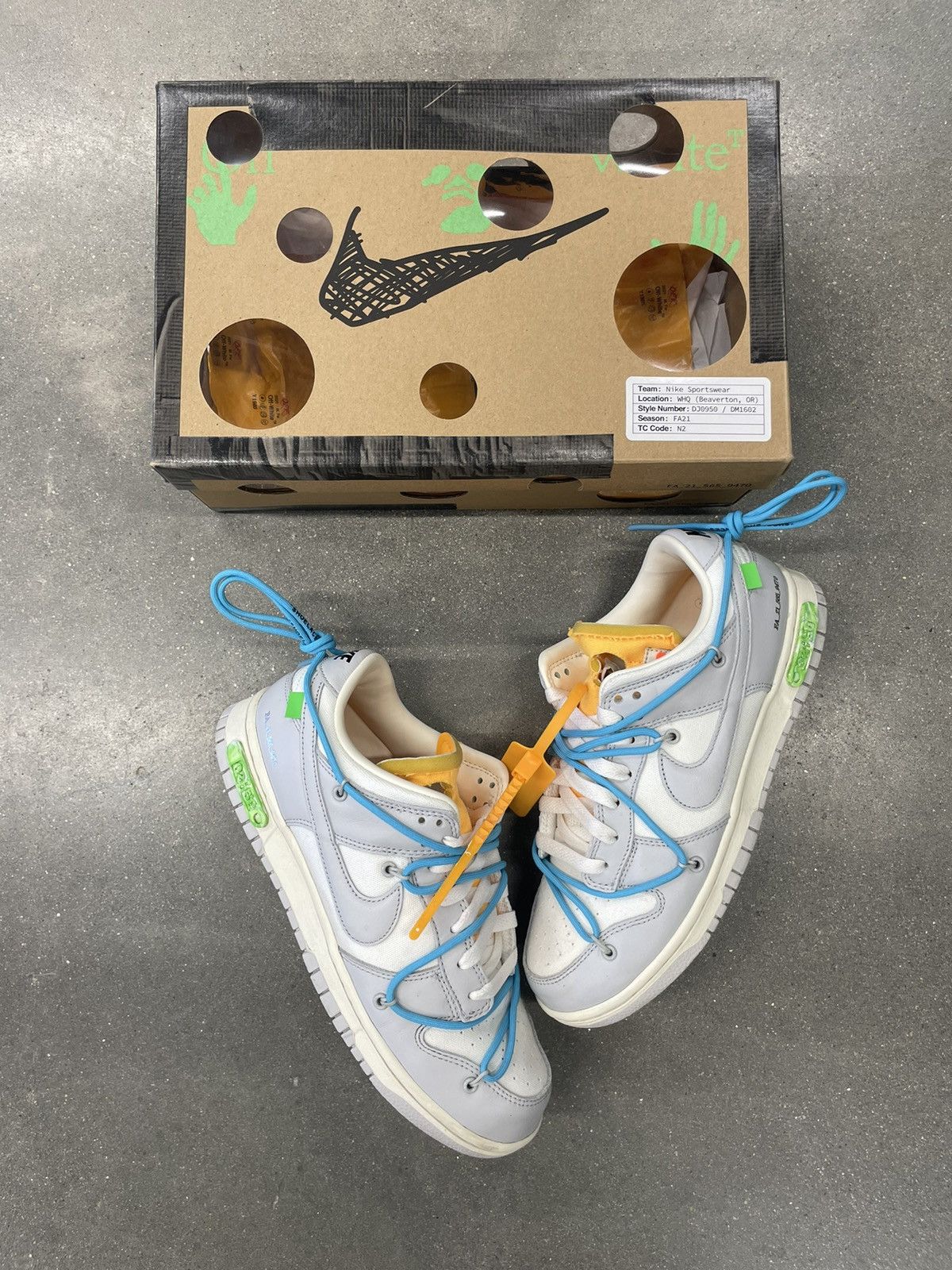 Nike Off White OFF WHITE DUNK LOT 2 Grailed