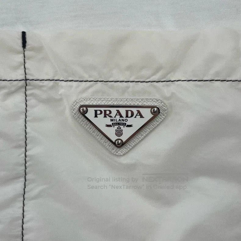 Prada Prada Stitch Pocket Triangle Logo Tee. Size US M / EU 48-50 / 2 - 5 Thumbnail