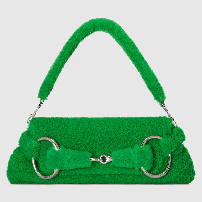Gucci o1s1wg110225 Size: OS / Horsebit Chain Medium Shoulder Bag Size ONE SIZE - 5 Thumbnail