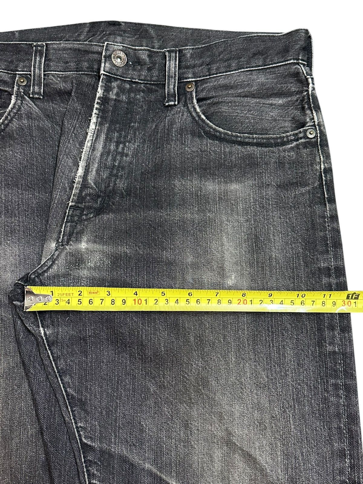 GU Vintage Japanese GU Faded Wash Style Baggy Jeans Size US 34 / EU 50 - 13 Thumbnail