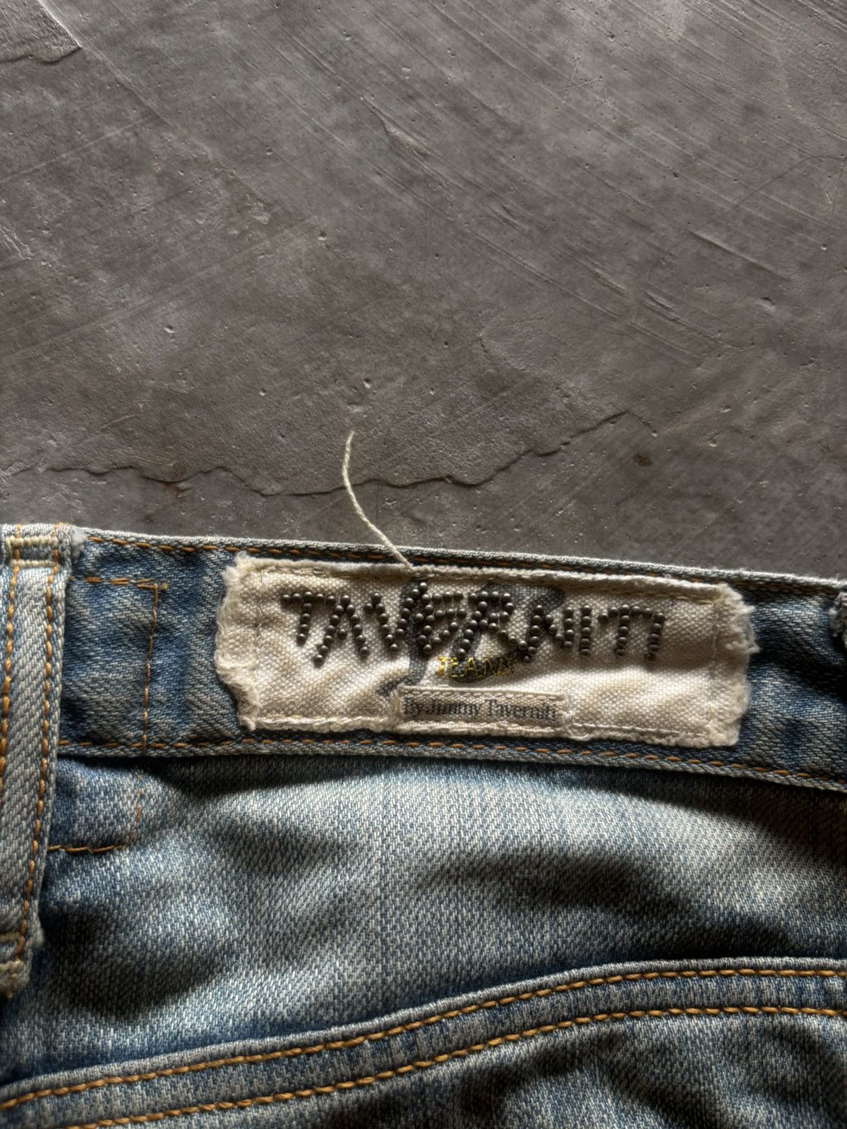 Jimmy Taverniti jimmy taverniti slim rusty mudmax wash jeans hedi style Size US 30 / EU 46 - 18 Thumbnail