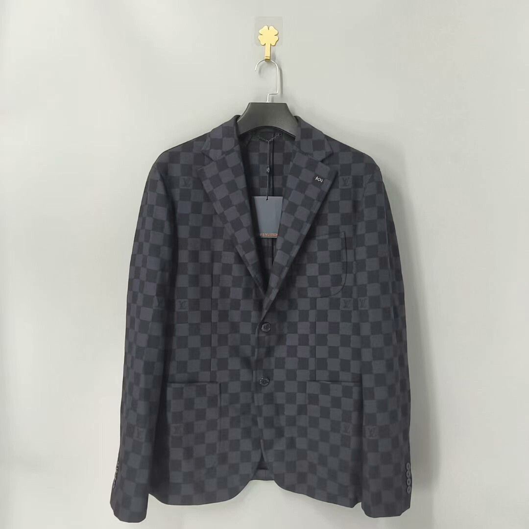 Louis Vuitton louis vuitton patterned casual blazer for men Size US XXL / EU 58 / 5 - 1 Thumbnail