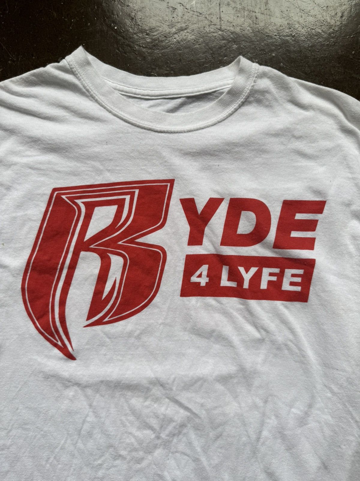 Ruff Ryders Vintage Ruff Ryders Big Logo Hip-Hop Rap Tee TShirt Size US M / EU 48-50 / 2 - 2 Thumbnail