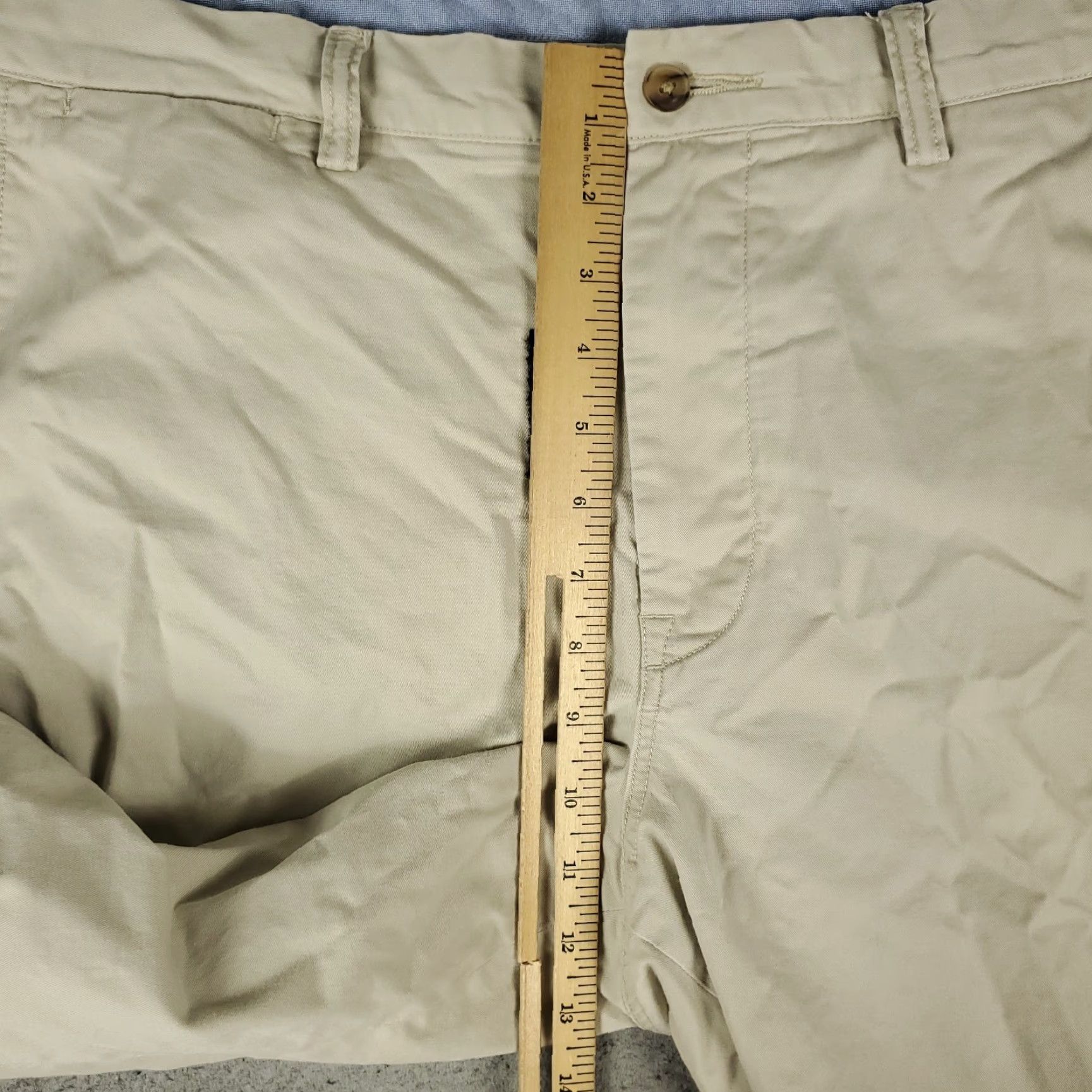 Ralph Lauren Ralph Lauren Pants Mens 40x30 Beige Stretch Straight Flat Front Chino Trousers Size US 40 / EU 56 - 4 Thumbnail