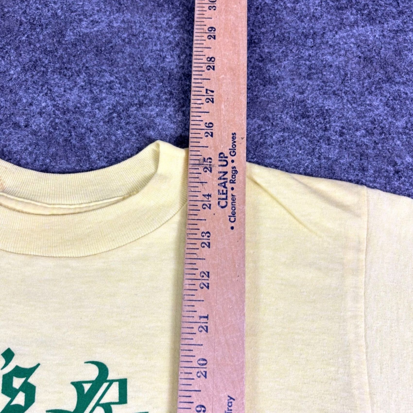 George VINTAGE 1991 St Pattys Run Leesport PA T-Shirt Yellow S Men Graphic Tee Short Sleeve Sportswear 1990s Size US S / EU 44-46 / 1 - 4 Thumbnail