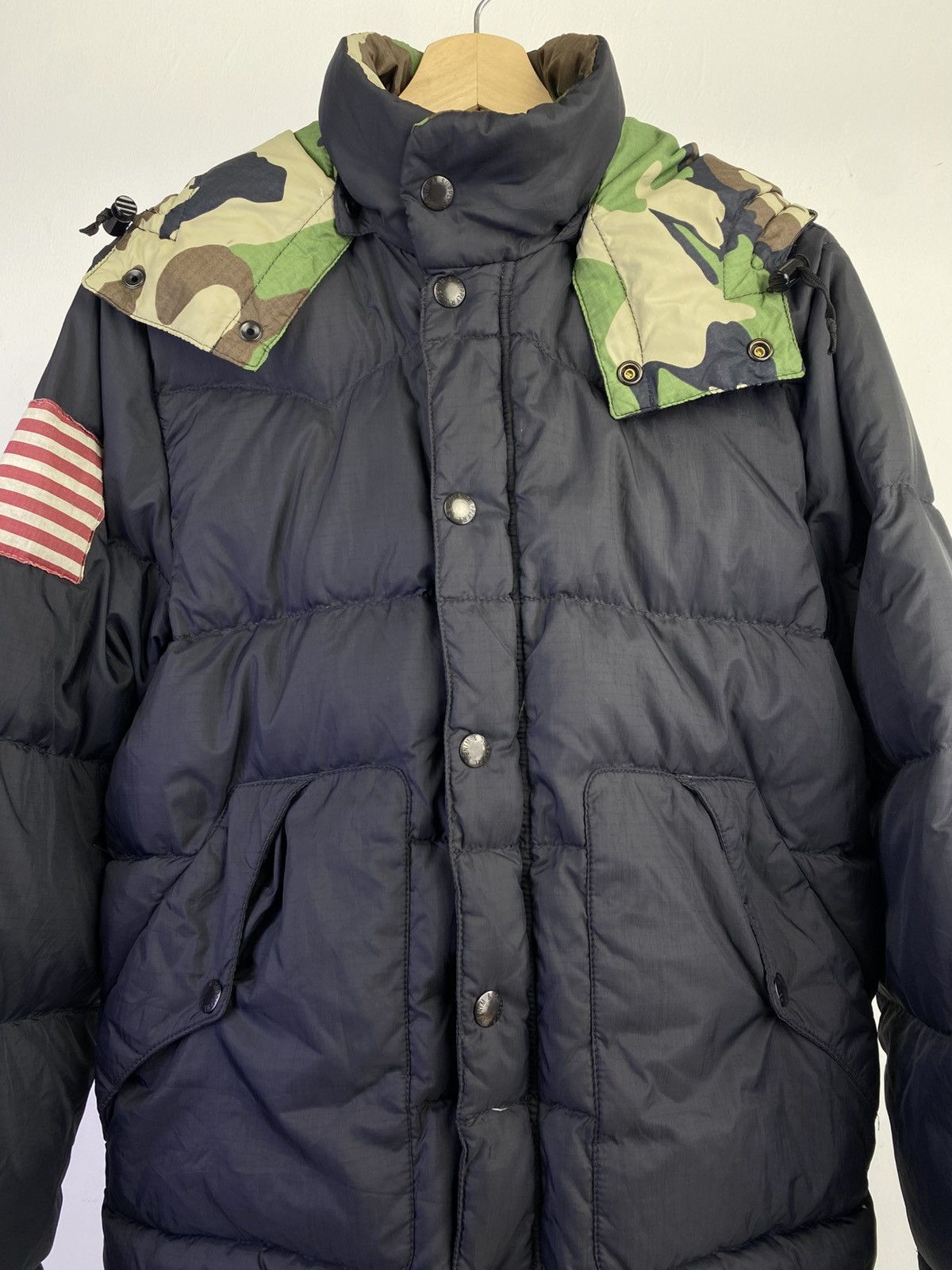 Polo Ralph Lauren Polo Ralph Lauren Y2K Goose Down Puffer Hooded Jacket Size US S / EU 44-46 / 1 - 10 Thumbnail