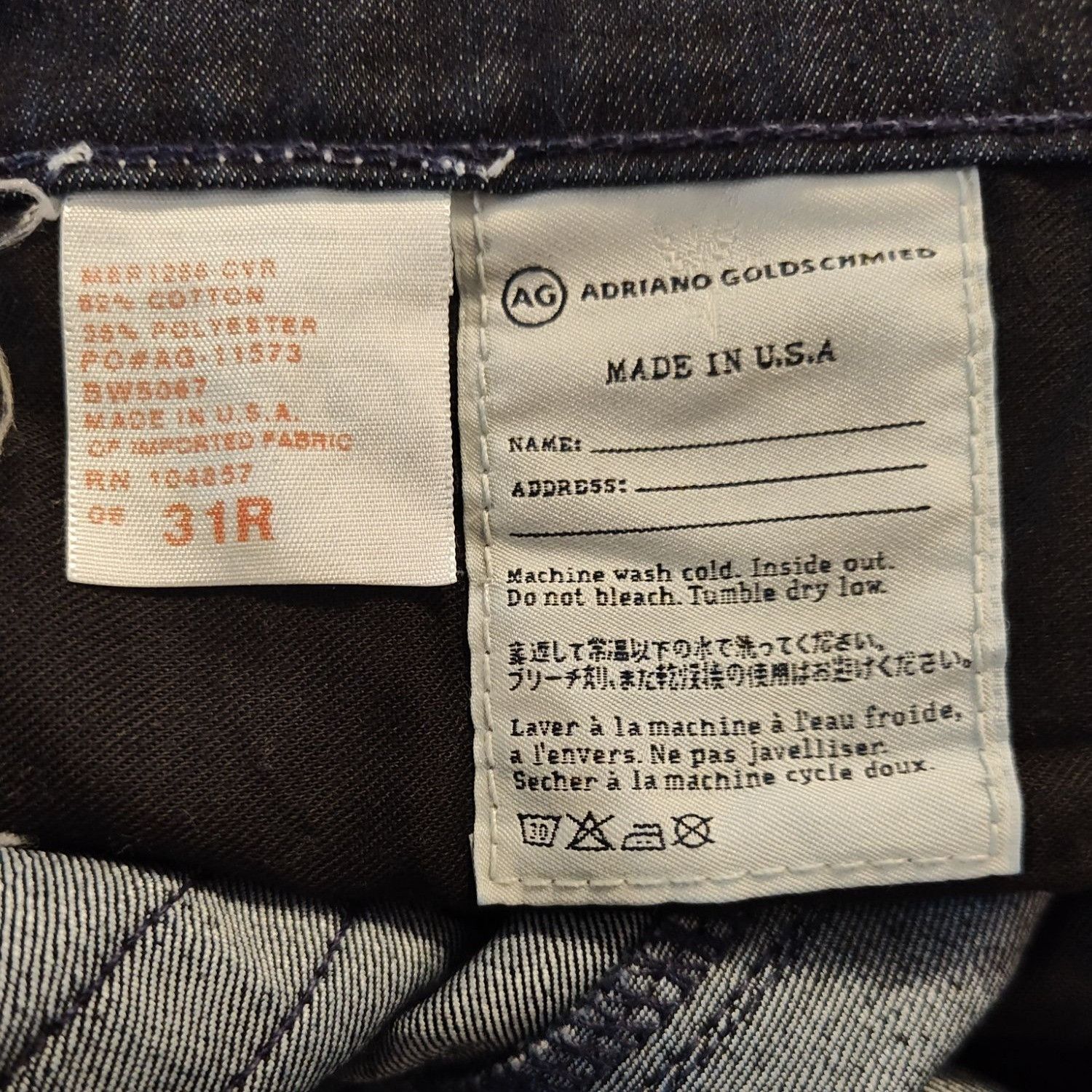 AG Adriano Goldschmied AG Adriano Goldschmied Legging Super Skinny Jeans Size 31 Size 31" - 10 Thumbnail