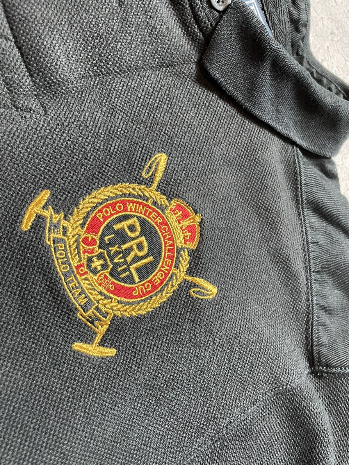 Polo Ralph Lauren Vintage Rugby Sweatshirt Polo Ralph Lauren Mercer Team #3 Size US XXL / EU 58 / 5 - 7 Thumbnail