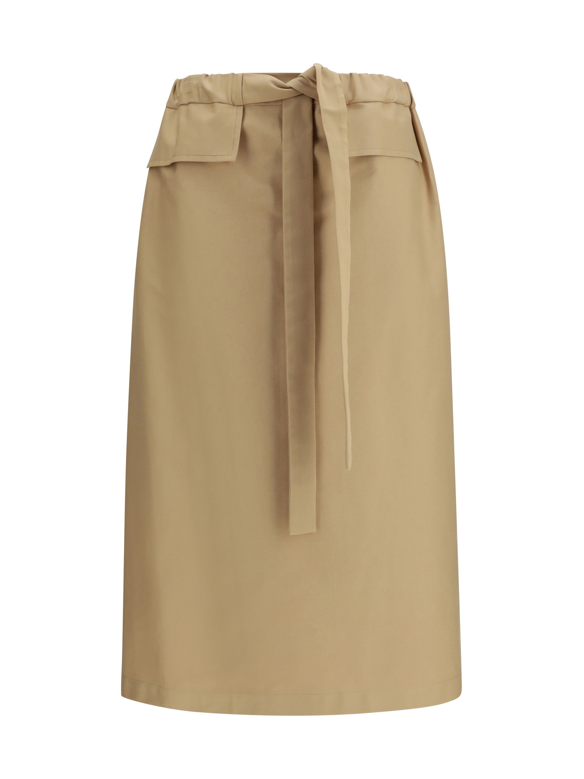 Fabiana Filippi Cotton midi Skirt Size 32" / US 10 / IT 46 - 1 Thumbnail