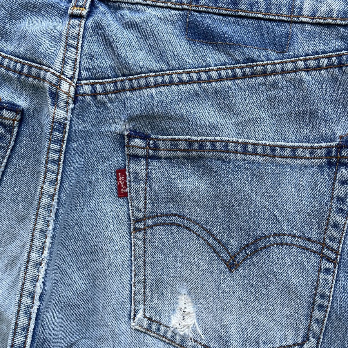 Jean × Levi's × Vintage Vintage Levi’s Distressed Jeans Faded Pants Denim W30x31 Size US 30 / EU 46 - 9 Thumbnail