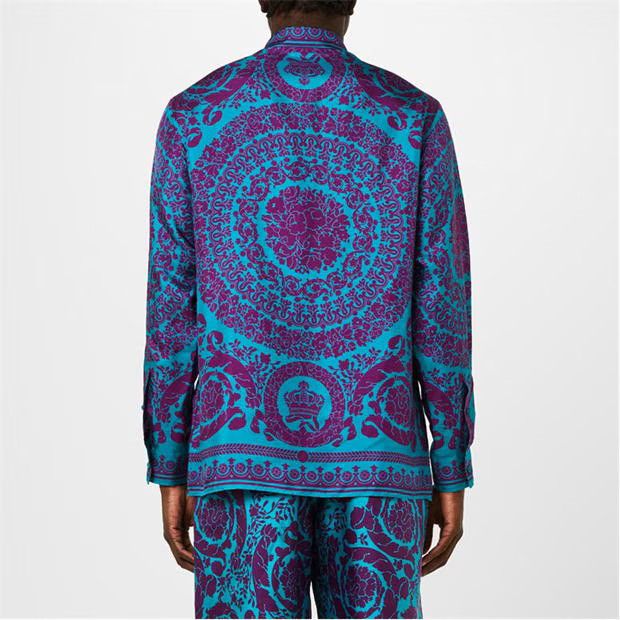 Versace o1g2r1mq0824 Baroque Shirts in Multicolor Size US S / EU 44-46 / 1 - 5 Thumbnail