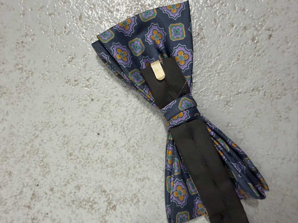 Lanvin Vintage Lanvin Silk Bow Tie Size ONE SIZE - 9 Thumbnail