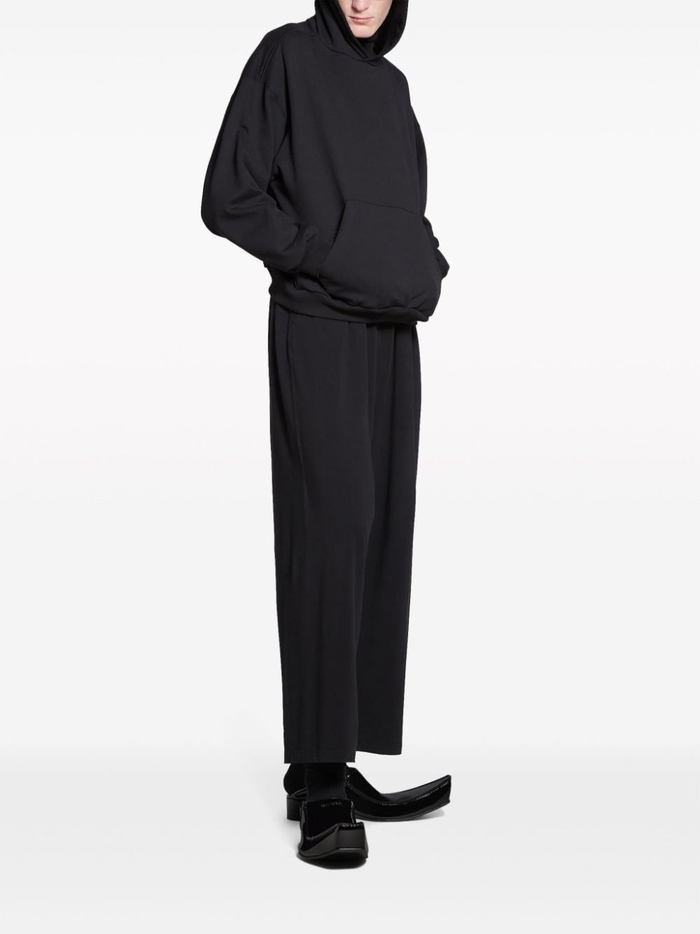 Balenciaga o1mt1gz0125 Hoodie Medium Fit in Black Size US S / EU 44-46 / 1 - 2 Thumbnail