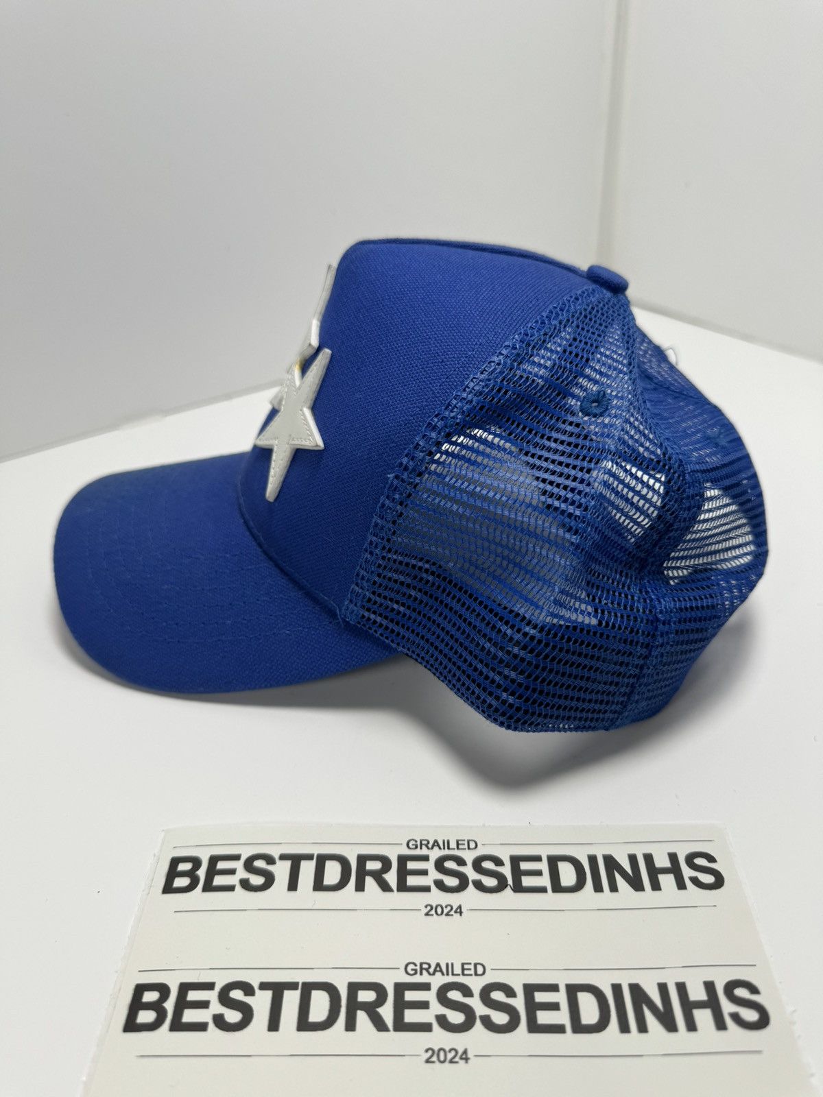 Amiri Amiri '3 Star' Trucker Hat Size ONE SIZE - 4 Thumbnail