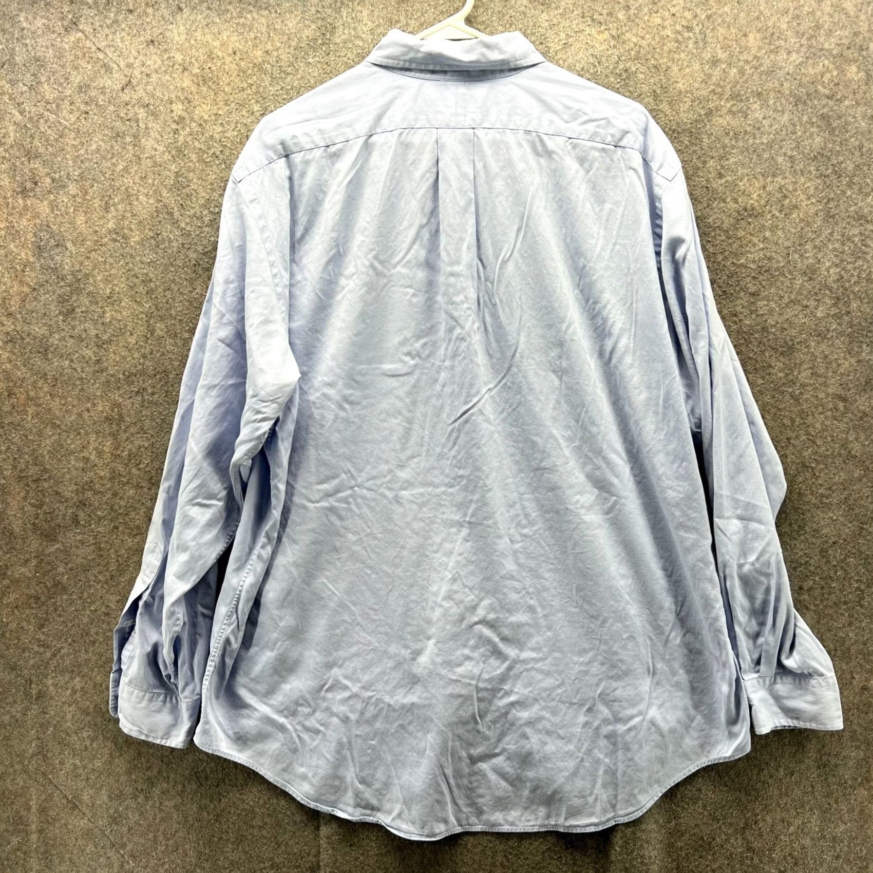 Polo Ralph Lauren Vintage Polo Ralph Lauren Shirt Men 16.5 Blue Button-Down OCBD Preppy Oxford Yarmouth OCBD Shirt Size US XL / EU 56 / 4 - 2 Thumbnail