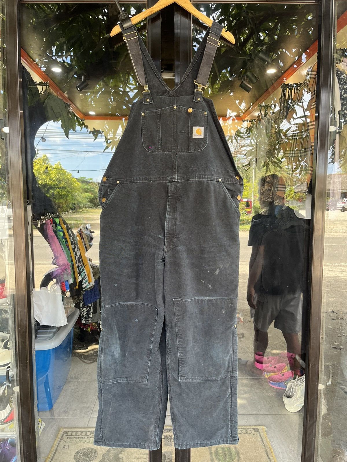 Carhartt Carhartt RO2 BLK Overall Baggy Double Knee /Size 32 to 46 Size US 44 / EU 60 - 1 Thumbnail