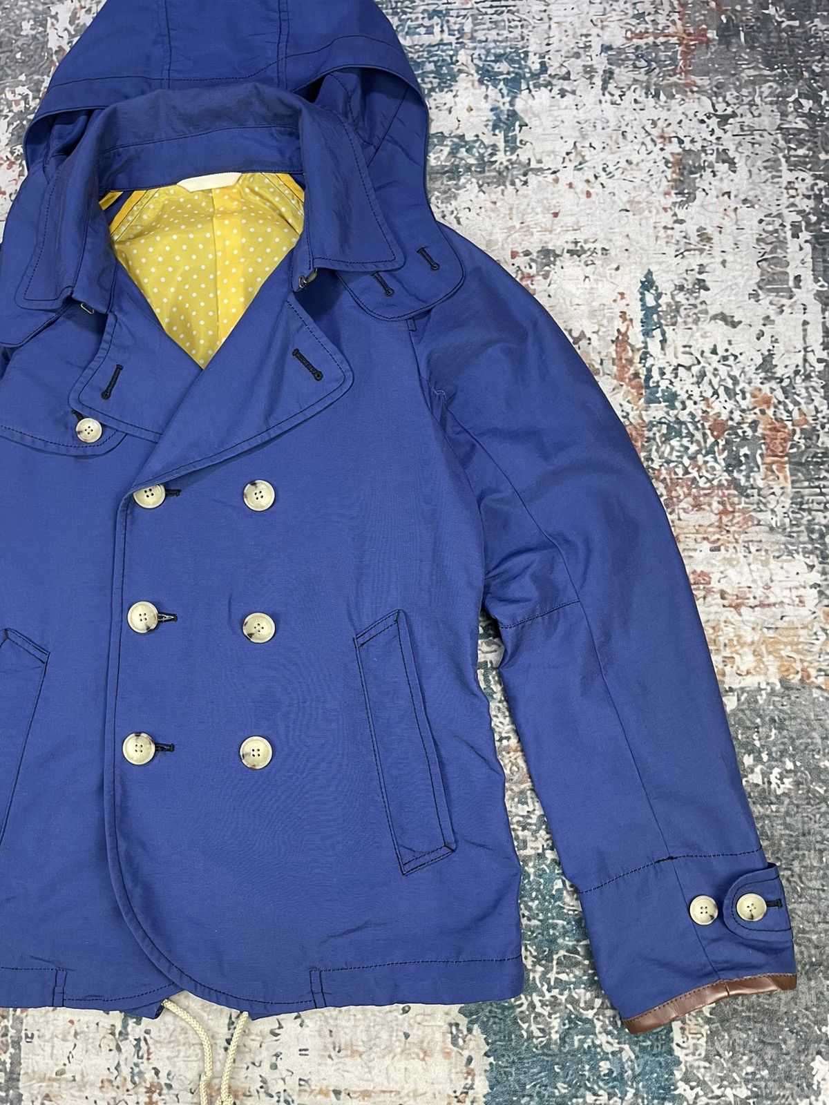 Frapbois Frapbois Nylon Double Breasted Fish Tail Coats Size US XS / EU 42 / 0 - 4 Thumbnail