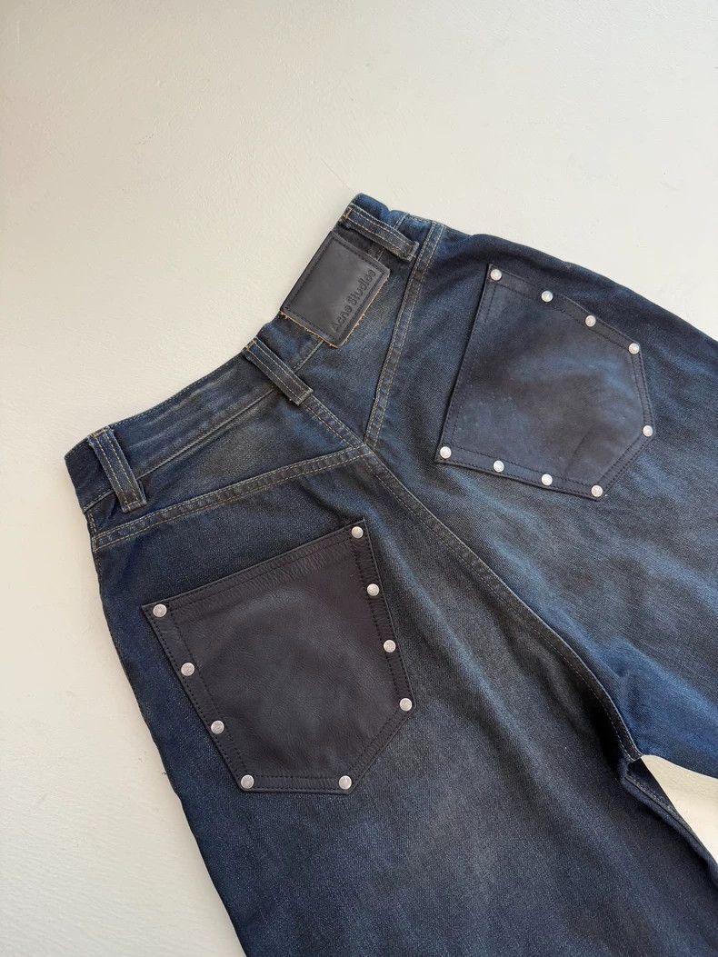 Acne Studios acne studios Mud dyed black gray wash jeans 2504-Nextarrow Size US 32 / EU 48 - 3 Thumbnail