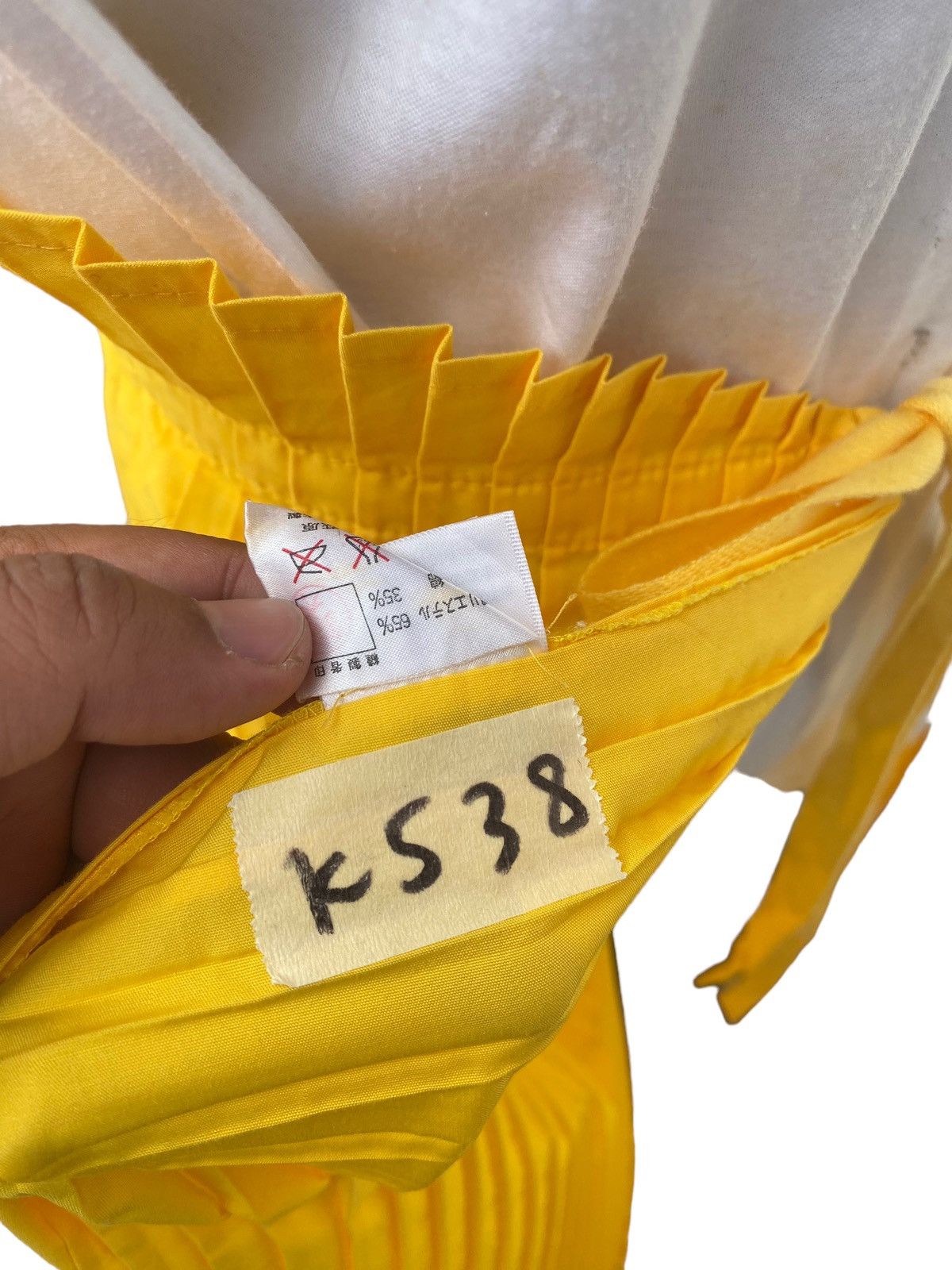 Issey Miyake × Pleats Please Issey Miyake × Vintage VINTAGE ISSEY MIYAKE PLEATS APRON Size ONE SIZE - 9 Thumbnail