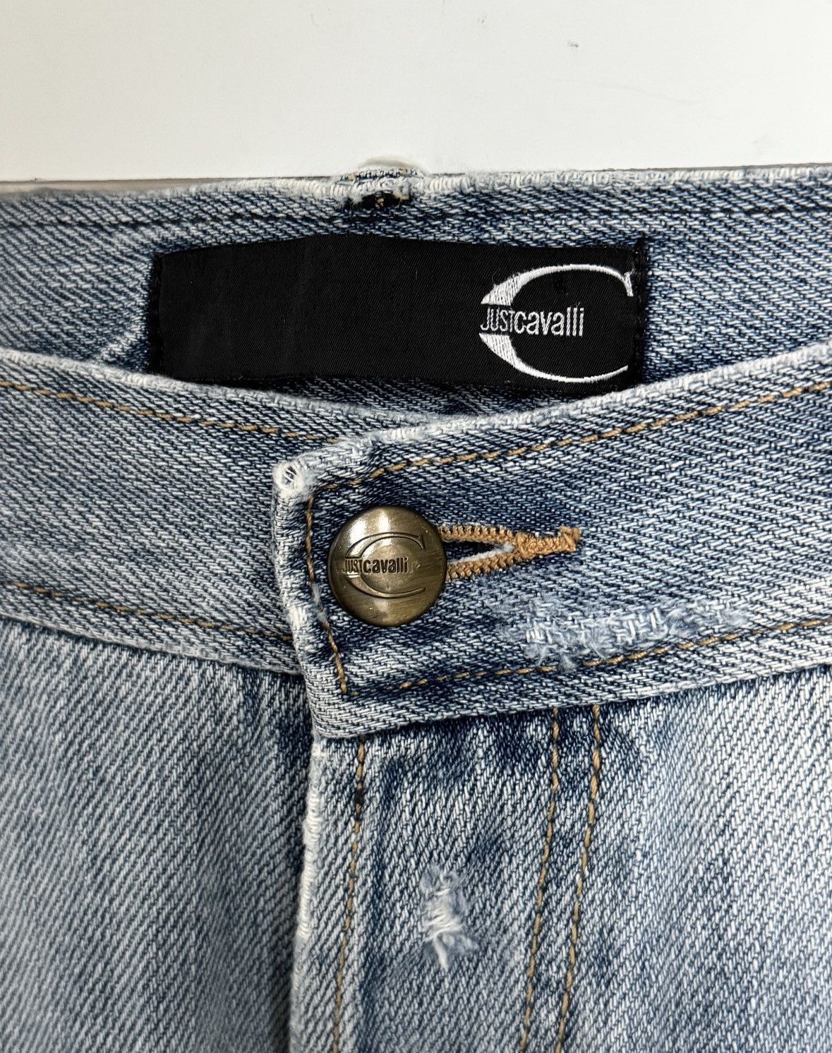 Just Cavalli Just Cavalli Distressed Jeans SS10 Size US 35 - 7 Thumbnail
